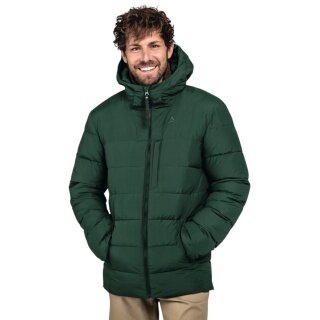 Schöffel Winter Jacket Urban Insulated Style Boslix (warm thanks to down filling) green men's