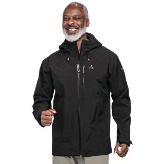 Schöffel Hiking Jacket Mauku MNS (waterproof, with hood) black men's