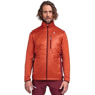 Schöffel Hiking Vest Hybrid Stams Vest (durable, breathable) red men's