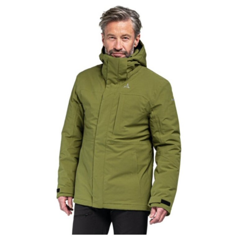 Schöffel Winter Hiking Jacket Insulated Bastianisee (waterproof, breathable) green Men