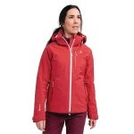 Schöffel Trekking-Hiking Jacket Gaschurn (2-layer, waterproof and breathable) red Women