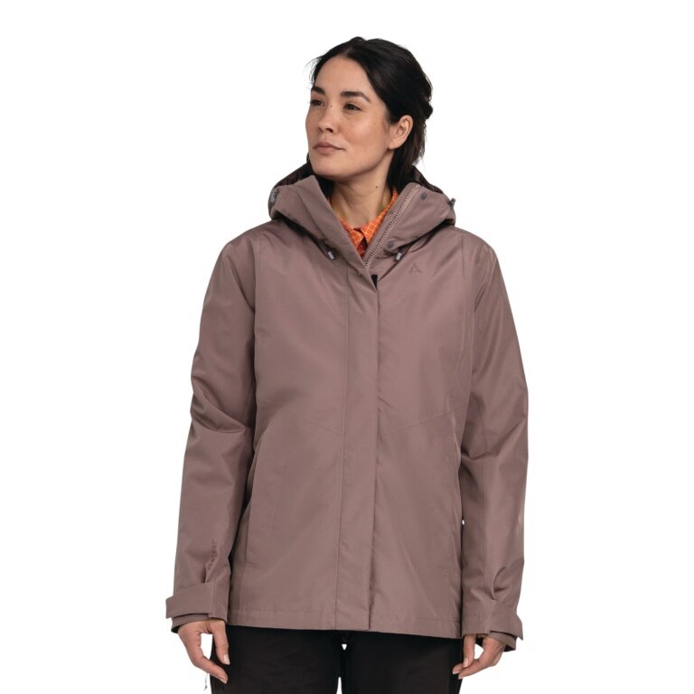 Schöffel Hiking Jacket 3-in-1 Style Okere Jacket (2-Layer VENTURI, waterproof) mauve pink ladies