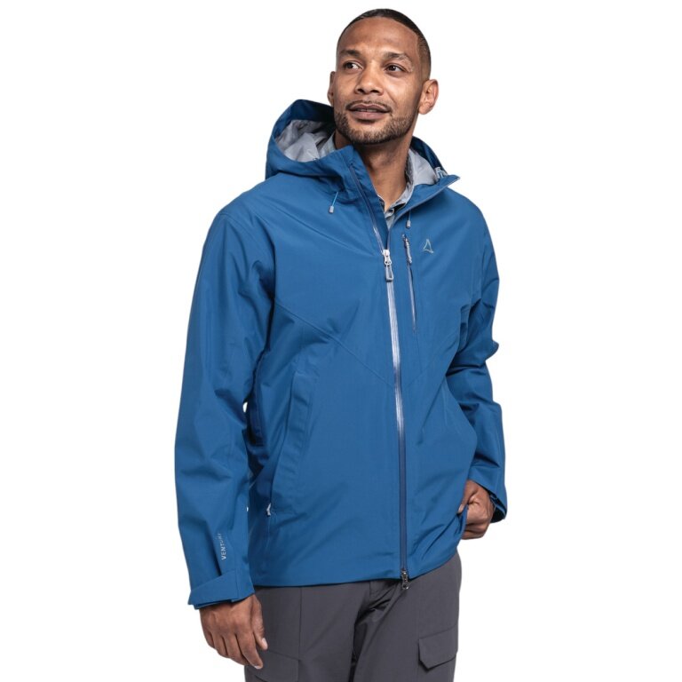 Schöffel Hiking Jacket Mauku MNS (waterproof, with hood) blue men's