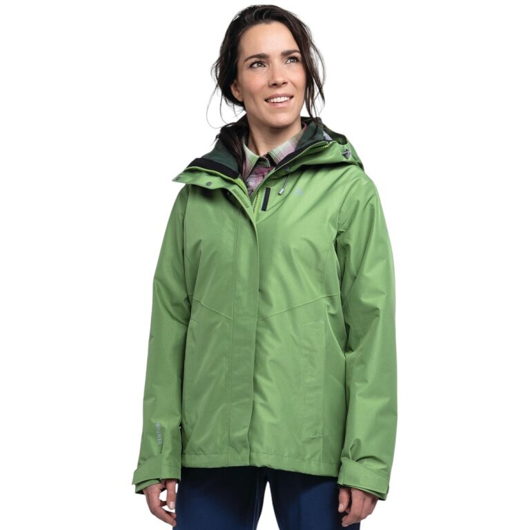Schöffel Hiking Jacket 3-in-1 Style Okere Jacket (2-Layer VENTURI) green Ladies