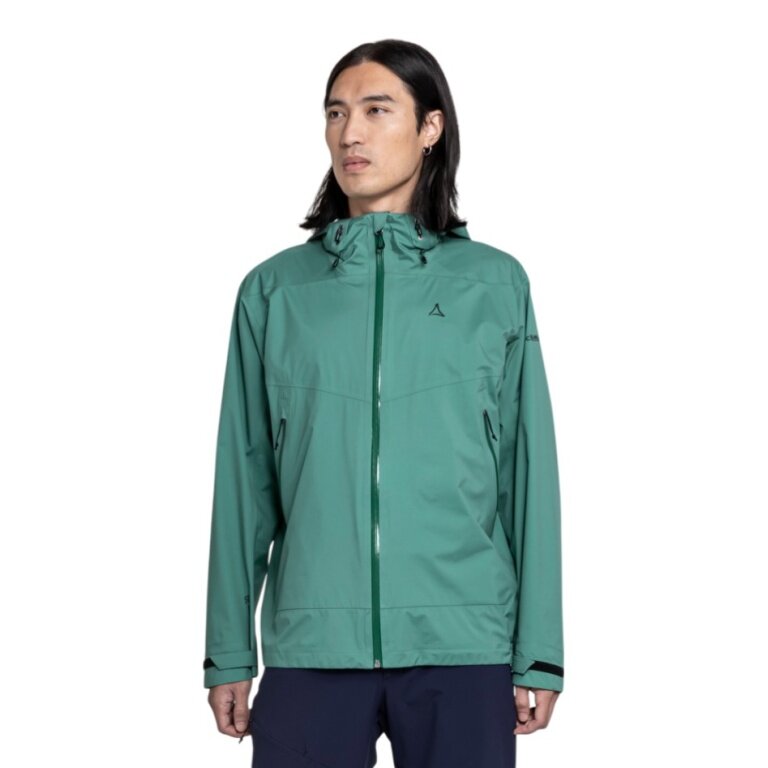 Schöffel Trekking Hiking Jacket Vistdal (2.5-layer, waterproof, windproof) green men's