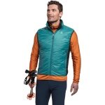 Schöffel Hiking Gilet Hybrid Vt Style Cascata (windproof, water-repellent) dark green men's