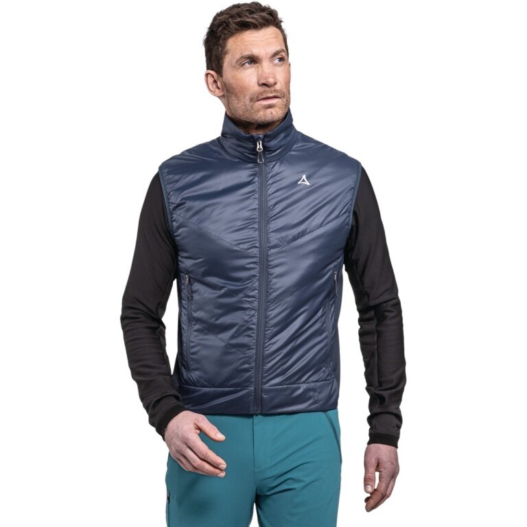 Schöffel Hiking Gilet Hybrid Vt Style Cascata (windproof, water-repellent) navy blue Men's