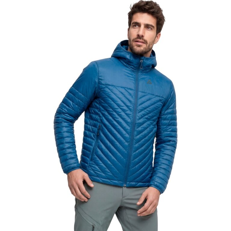 Schöffel Winter Down Jacket Hiking Down Style Cascata (warming thanks to down filling) blue men's