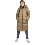 Schöffel Winter Coat Kenosha (Down Coat, Windproof, Water-Repellent) Beige Brown Ladies