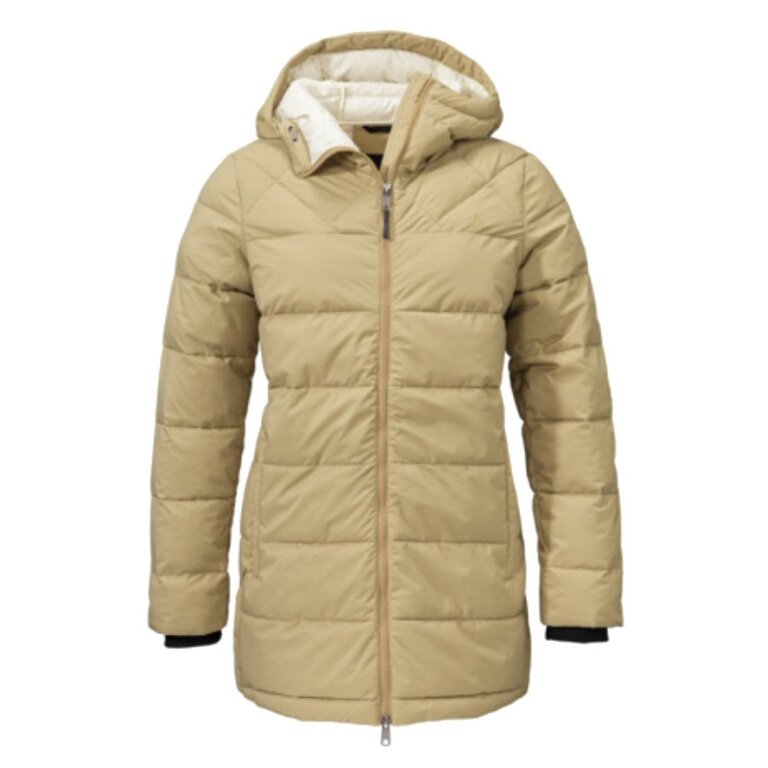 Schöffel Winter Parka Boston (waterproof and windproof) sand brown Women