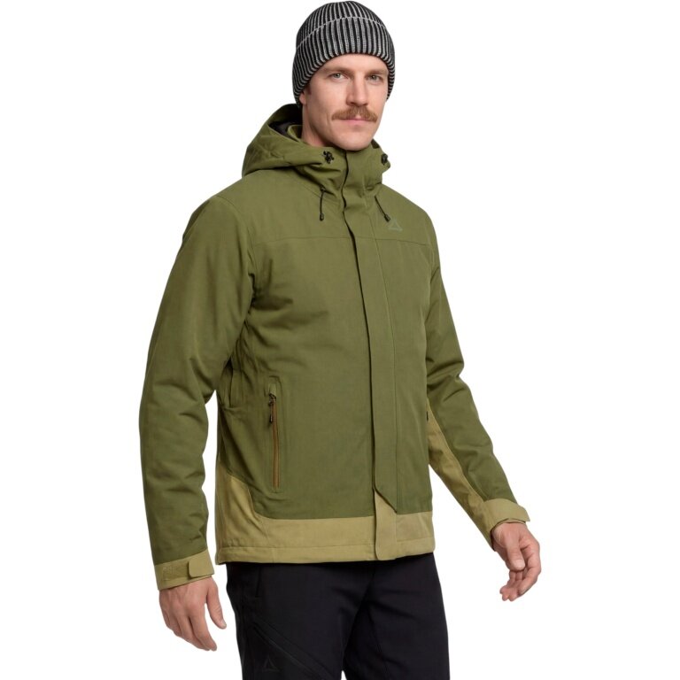 Schöffel Winter Hiking Jacket 3in1 Refoca (waterproof, breathable, warm) green men's