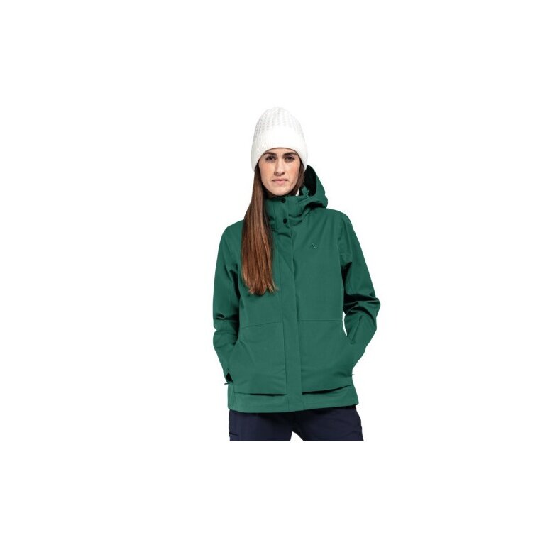 Schöffel Winter Jacket ZipIn Toledo (waterproof, windproof, breathable) green Women