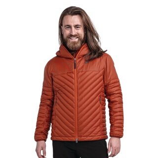 Schöffel Winter Down Jacket Hiking Down Style Cascata (warm thanks to down filling) red men's