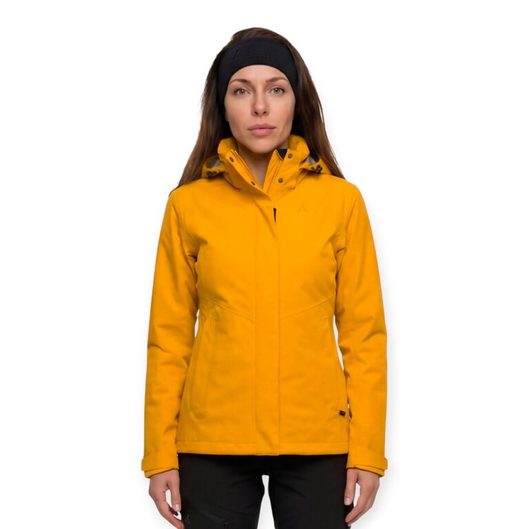 Schöffel Hiking Jacket 3-in-1 Style Okere Jacket (2-Layer VENTURI, waterproof) gold/yellow ladies