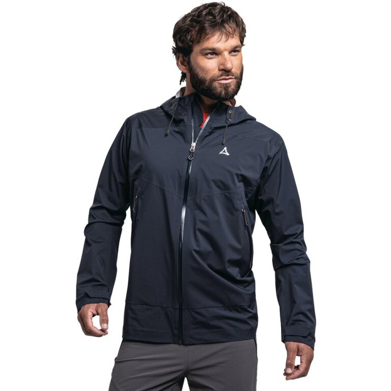 Schöffel Trekking-Hiking Jacket Vistdal (2.5-Layer, waterproof, windproof) dark blue Men