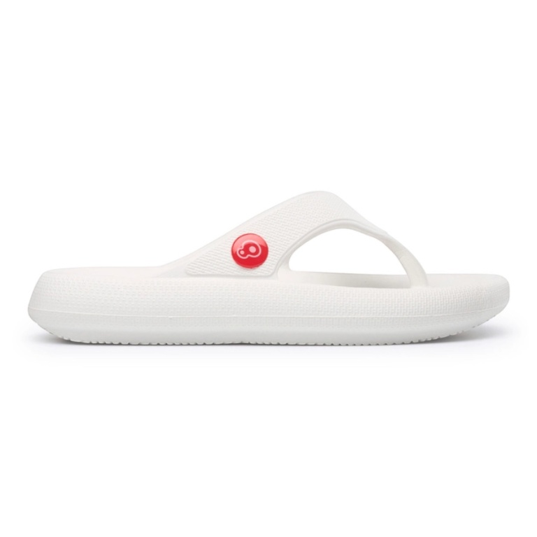 Schu'zz Women's White Flip Flop Sandals