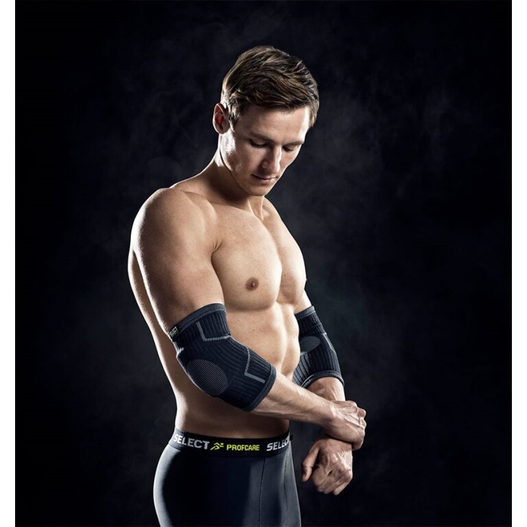 Select Elbow Support Elastic with Padding 2.0 black - 2 pieces