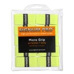 Signum Pro Overgrip Micro 0.55mm yellow 10-pack Clip Bag