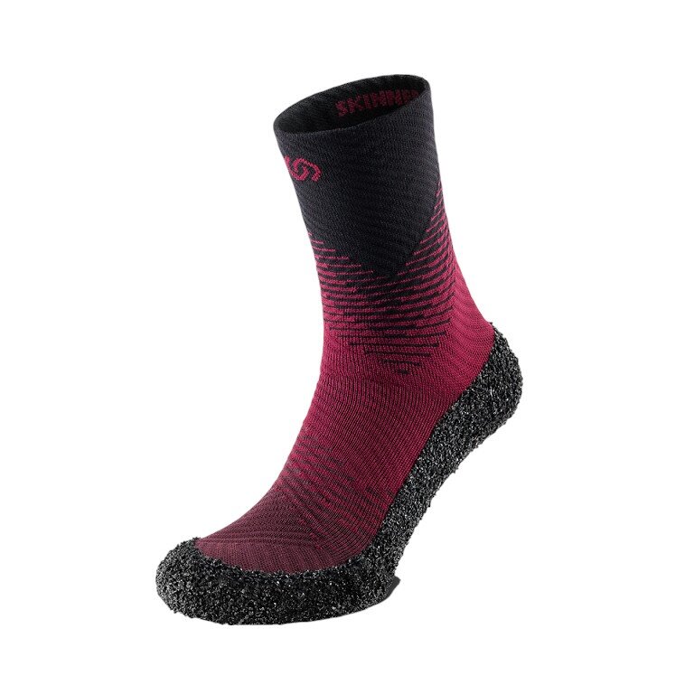 Skinner's Barefoot Shoes 2.0 Compression (high cuff, narrow in the forefoot) burgundy ladies