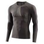 Skins Functional Underwear Long Sleeve Shirt 5-Series (tight-fitting) charcoal grey Men