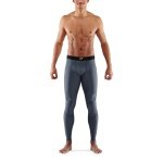 Skins Functional Pants 3-Series Tight Long (tight-fitting) charcoal grey Men