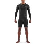 Skins Functional Underwear Long Sleeve Shirt 3-Series (tight-fitting) black Men