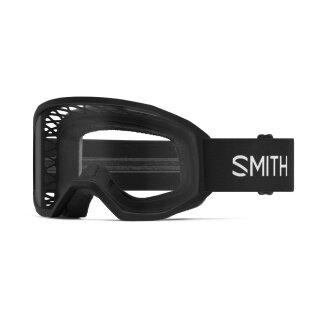Smith Loam MTB Cycling Glasses (Carbonic-X Lens, 100% UVA-UVB Protection) black/transparent - 1 pair of glasses