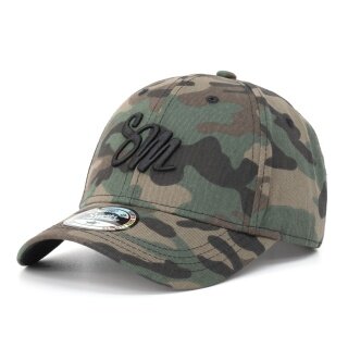 Smith&Miller Baseball Cap Tahoe Curved Cap Camouflage Green - 1 Piece