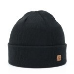 Smith&Miller Beanie Hat Basic Cuff - black - 1 piece