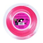 Solinco Tennis String Confidential Soft (Durability + Playability) pink 200m reel
