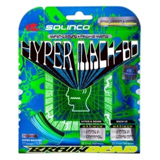 Solinco Tennis String Hyper-Mach BD 1.20 Hybrid (Durability + Power) 12.2m Set