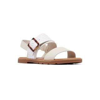Sorel Sandal Ella III Slingback (Leather) chalk/gum ladies