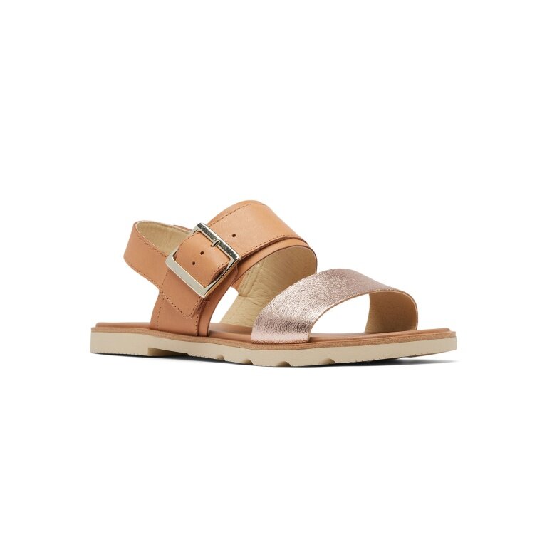 Sorel Sandal Ella III Slingback (Leather) beige/white ladies