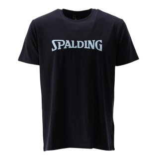 Spalding Leisure T-shirt Logo SS23 (Cotton) navy blue Men's