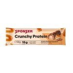 Sponser Crunchy Protein Bars (over 30% protein content, only 1.8g sugar per bar) Peanut/Caramel 12x50g Box