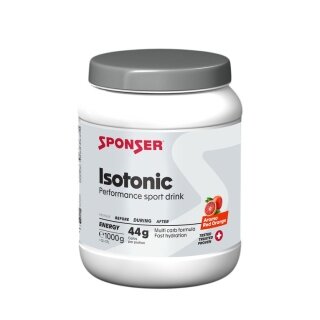 Sponser Energy Isotonic Sports Drink (isotonic thirst quencher with fruity flavour) Blood Orange 1000g can