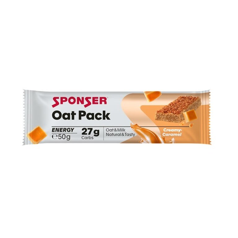 Sponser Energy Oat Pack (powerful energy from oats) Creamy Caramel 25x50g Box