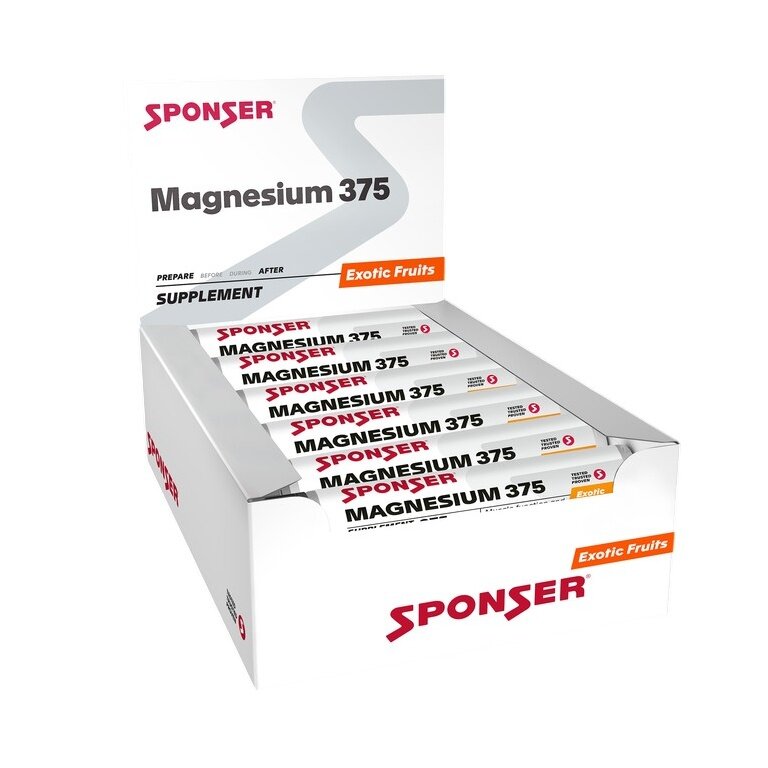 Sponser Magnesium 375 Ampoule (for muscle function, electrolyte balance and energy metabolism) 30x25ml Box