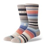 Stance Daily Sock Crew Curren Staple grey - 1 Pair