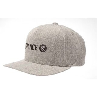 Stance Basecap Icon Wool Snapback Hat grey - 1 piece