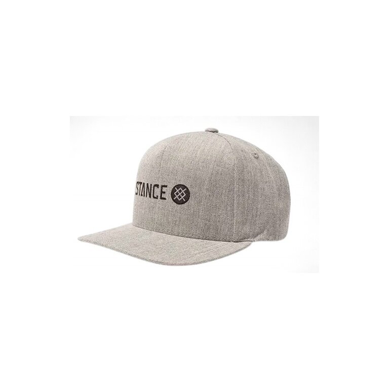 Stance Basecap Icon Wool Snapback Hat grey - 1 piece