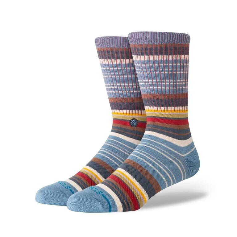 Stance Daily Sock Crew Jorongo Pop Windward Blue - 1 Pair