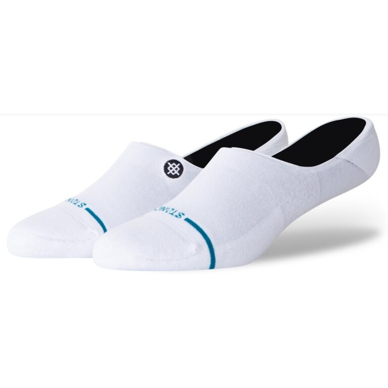 Stance Daily Sock No Show Icon white - 1 pair