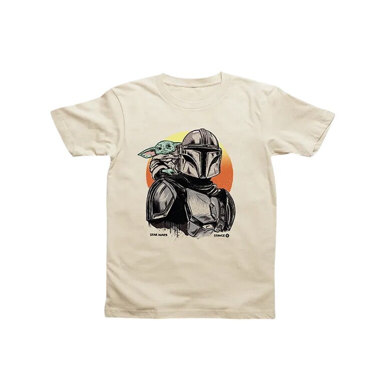 Stance Leisure T-shirt Mando (100% Cotton) vintage white Men's