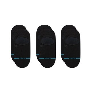 Stance Daily Socks No Show Icon black - 3 pairs