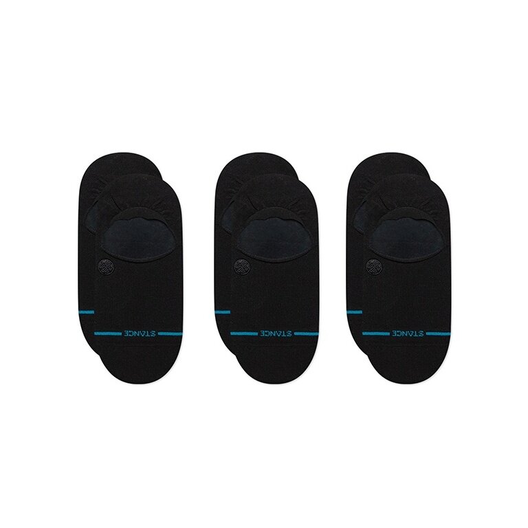 Stance Daily Socks No Show Icon black - 3 pairs