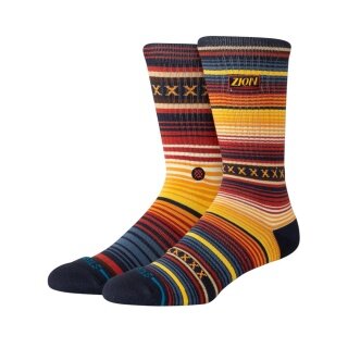 Stance Daily Sock Curren Parks Crew navy blue/multicoloured - 1 pair