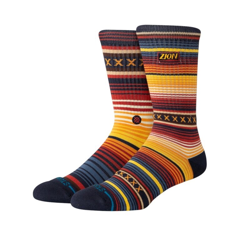 Stance Daily Sock Curren Parks Crew navy blue/multicoloured - 1 pair