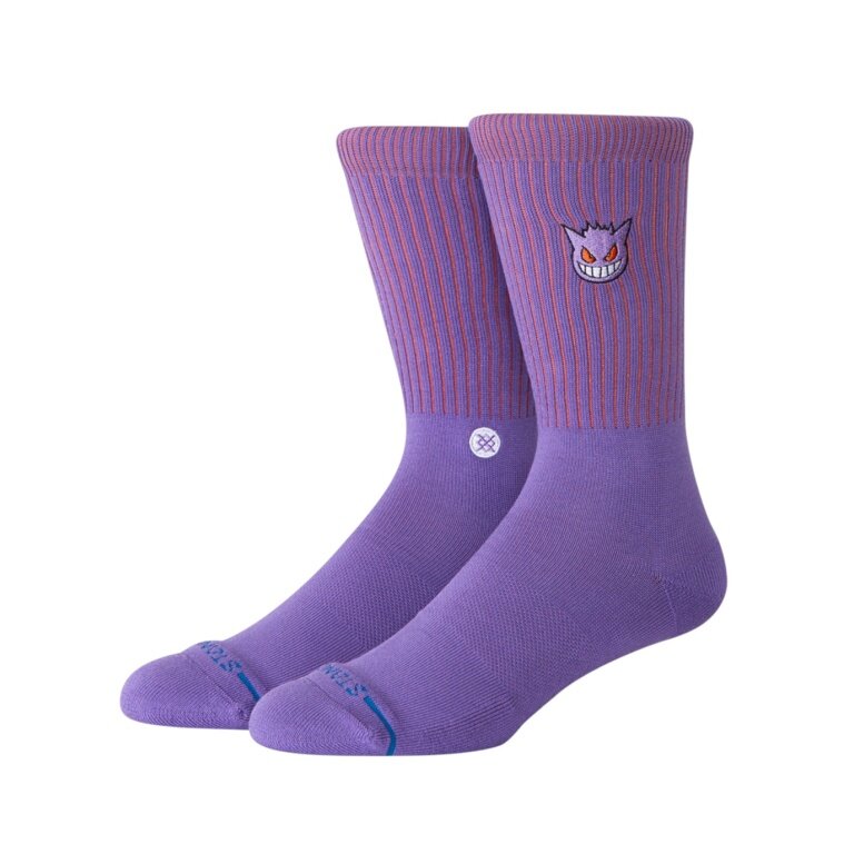 Stance Daily Sock Crew Pokemon Gengar violet - 1 pair