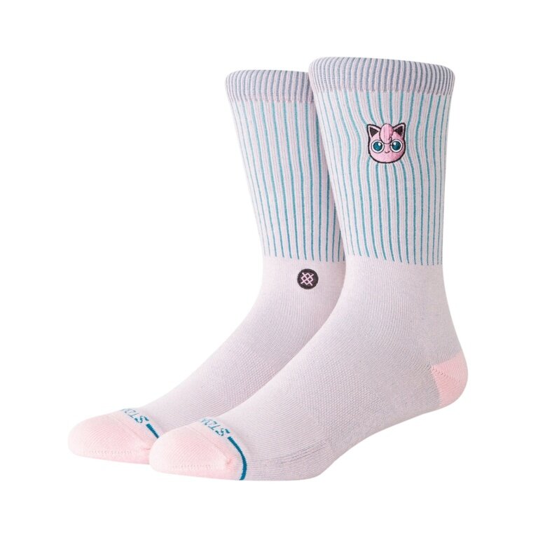 Stance Daily Sock Crew Pokemon Jigglypuff Crew pink - 1 pair